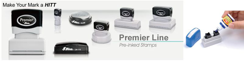 Shiny Pre-Inked Stamps
Shiny Eminent Pre-Inked Stamp